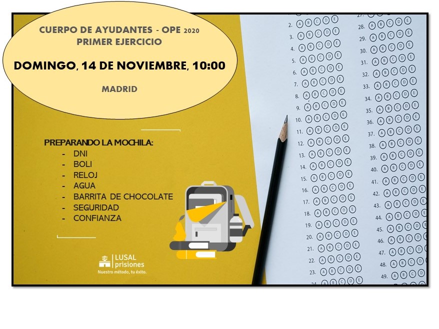 14 NOVIEMBRE: EXAMEN